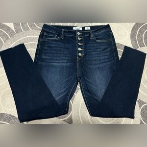 Kan Can Estilo button fly jeans